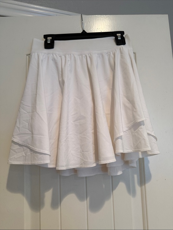 lululemon athletica Dresses & Skirts - lululemon athletica White Layered Skater Skirt